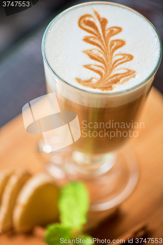 Image of coffee with ginger 