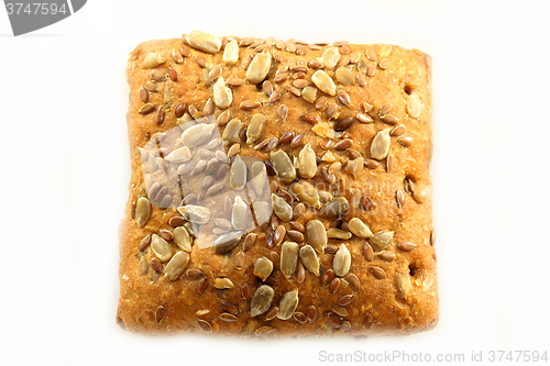 Image of Delicious bread  with seeds