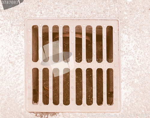 Image of  Manhole picture vintage