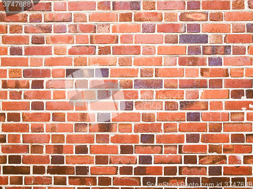 Image of Retro looking Red bricks