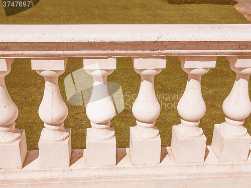Image of  Baroque balustrade vintage