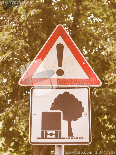 Image of  A sign vintage