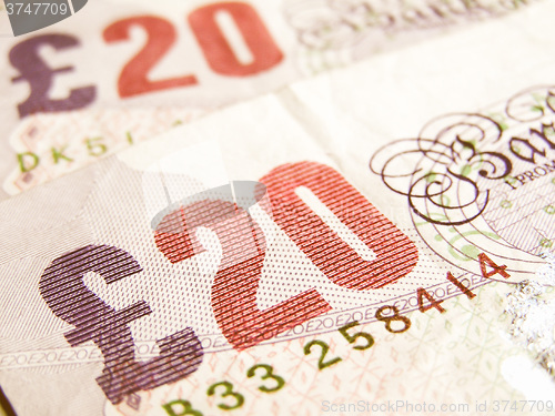 Image of  Pounds vintage