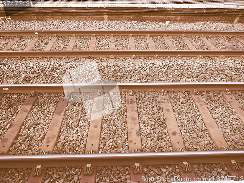 Image of  Railway track vintage