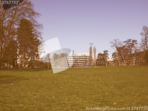 Image of Valentino park, Italy vintage