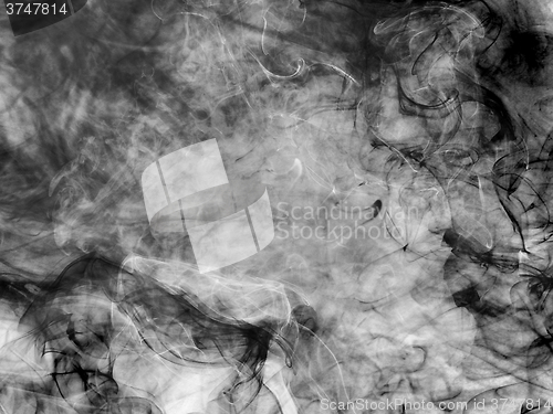 Image of White and black smoke 