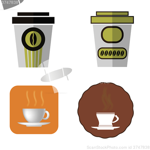 Image of Cup of Coffee Icons