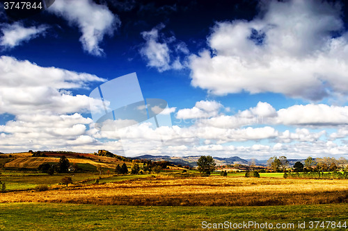 Image of Sudety Range in Southern Poland