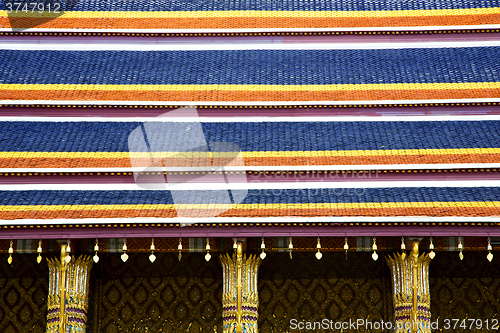 Image of  thailand asia   in  bangkok sunny       and  colors religion   