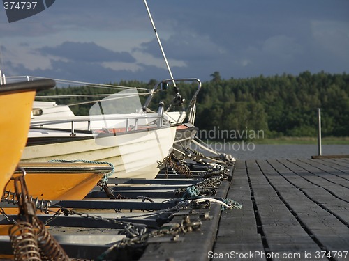 Image of Harbour with boats