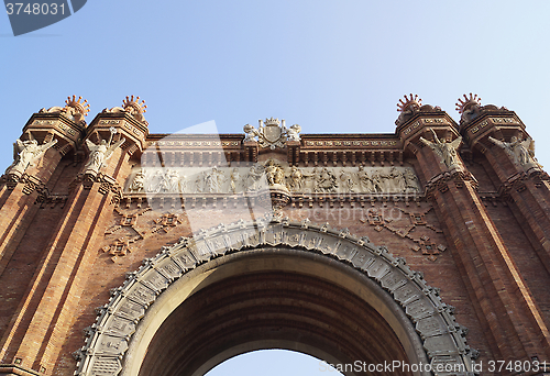 Image of  Triumphal arch in Barcelona