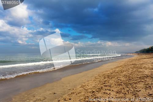 Image of Kuta beach in Bali Indonesia