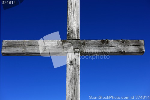 Image of Weathered Wood Cross