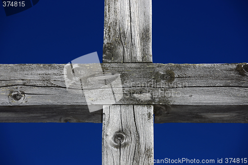 Image of Weathered Wood Cross