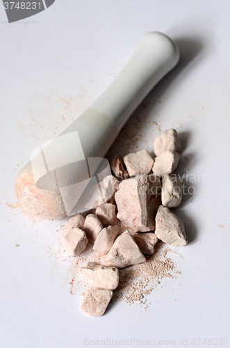 Image of cosmetic clay for spa treatments