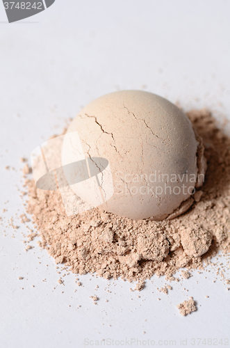 Image of cosmetic clay for spa treatments