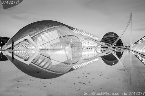 Image of City of the Arts and Sciences in Valencia, Spain.