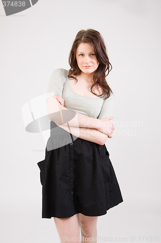 Image of young beautiful woman