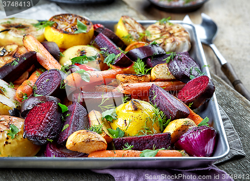 Image of Roasted fruits and vegetables