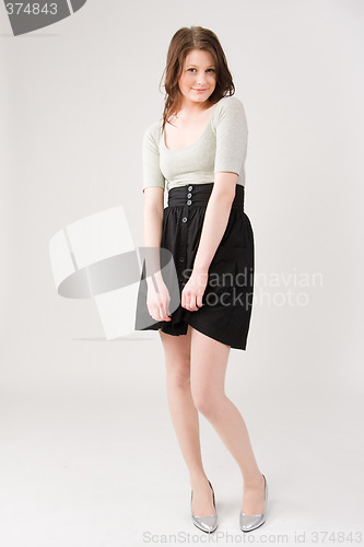 Image of young beautiful woman