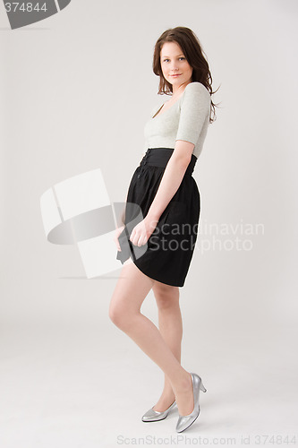 Image of young beautiful woman