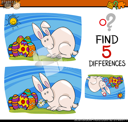 Image of easter task of differences