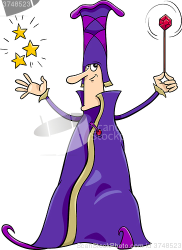 Image of wizard character cartoon