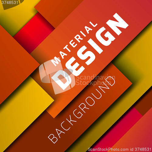 Image of Material design vector background 