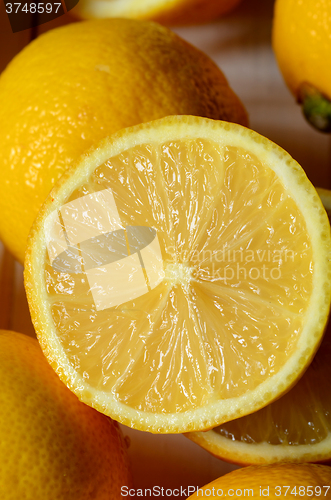 Image of Bright yellow lemons