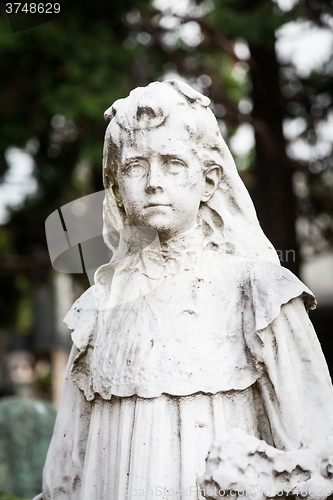 Image of Old Cemetery statue