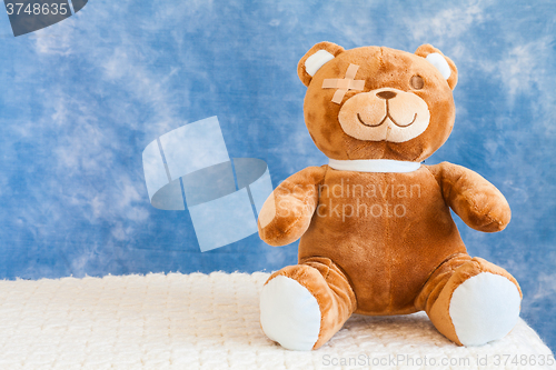 Image of Injured Teddy Bear