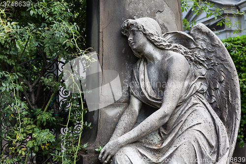 Image of Old Cemetery statue