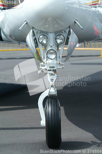 Image of Landing gear of aircraft