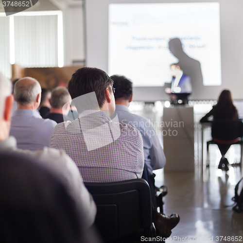 Image of Audience in the lecture hall.