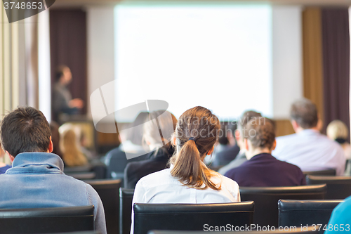 Image of Audience in the lecture hall.