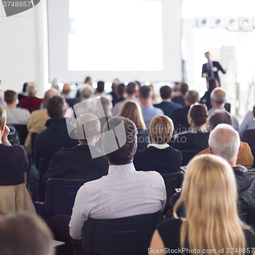 Image of Audience in the lecture hall.