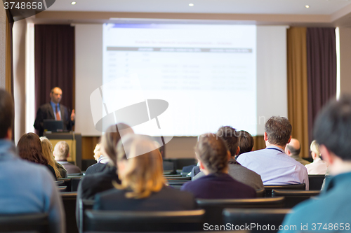 Image of Audience in the lecture hall.