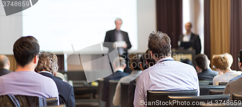 Image of Audience in the lecture hall.