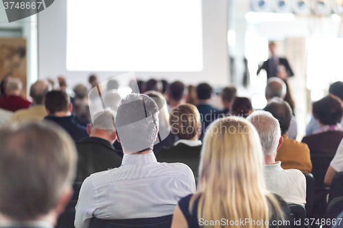 Image of Audience in the lecture hall.