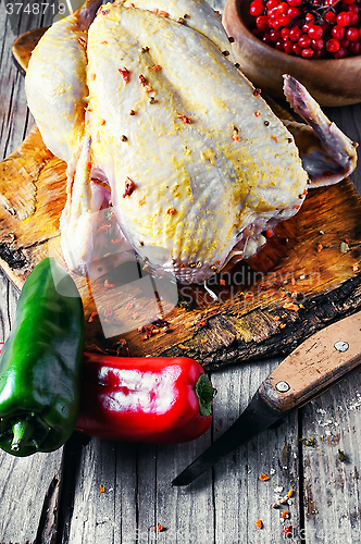 Image of Chicken in spices and seasonings