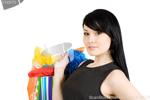 Image of Shopping woman