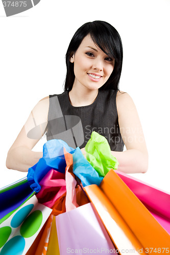 Image of Shopping woman