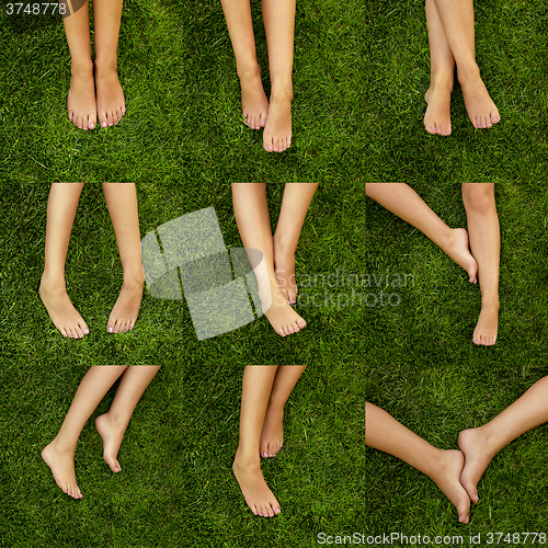 Image of Female legs