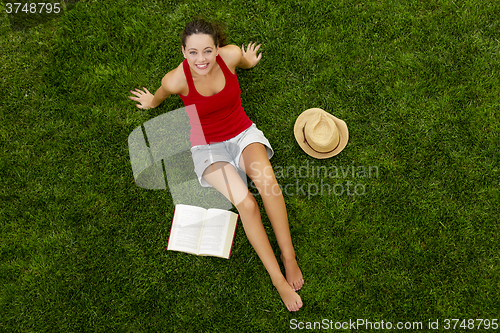 Image of Outdoor reading