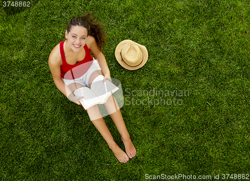 Image of Outdoor reading