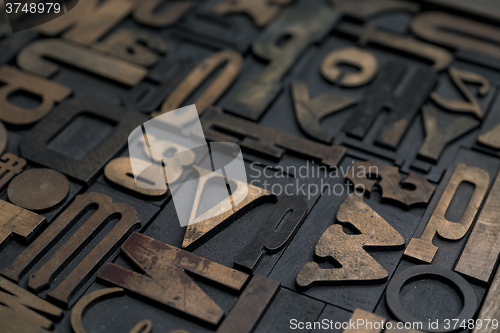 Image of Letterpress alphabet