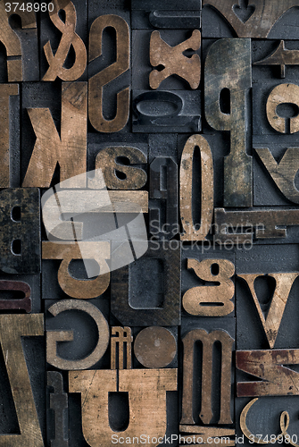 Image of Letterpress alphabet