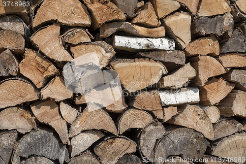 Image of Chopped firewood