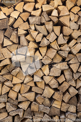 Image of Chopped firewood