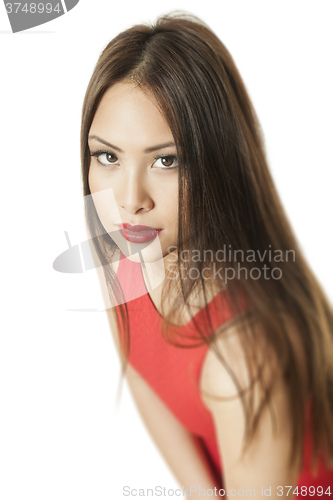 Image of asian woman portrait